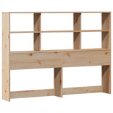 Bookcase Bed without Mattress 120x200cm Solid Wood Pine 3322469