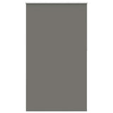 ZNTS Roller Blind Blackout Grey 145x230 cm Fabric Width 141.6 cm Polyester 4011215