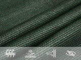 Sunshade Sail 160 g/m Dark Green 3x6 m HDPE 311460