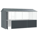 Bird Cage Anthracite 410 x 210 x 230 cm Galvanised Steel 3325171