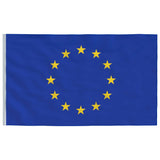Europe Flag and Pole 5.55 m Aluminium 3147144