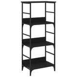 Bookshelf Black 50x33x117.5 cm Engineered Wood 835269