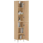 Highboard Sonoma Oak 34.5x34x180 cm Engineered Wood 3199140