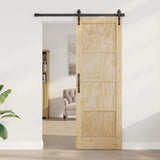 Interior Door ORKDAL Brown 73.5 x 211 cm Plywood 4102657