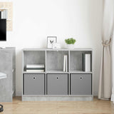 Sideboard with Drawer Concrete Grey 102 x 32 x 73.5 cm 8000519