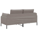 2-Seater Sofa Taupe 188 x 81 x 89 cm Fabric 42048605