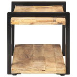 TV Cabinet 90x40x40 cm Rough Mango Wood 320493