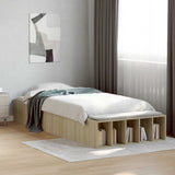 Bed Frame without Mattress Sonoma Oak 90x200 cm 3280610