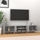 TV Cabinet Grey Sonoma 180x31.5x40 cm Engineered Wood 816262