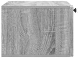 Wall-Mounted TV Cabinet Grey Sonoma 59.5 x 31 x 30 cm 898031