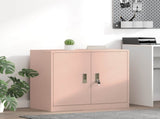 Storage Cabinet Pink 80 x 40 x 70 cm Steel 891677