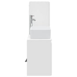 Bathroom Furniture Set 2 pcs High Gloss White 3406127