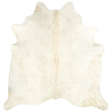 Real Cow Hide Rug 150x170 cm Beige 284345