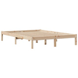 Bed Frame without Mattress 140x200 cm Solid Wood Pine 3306541