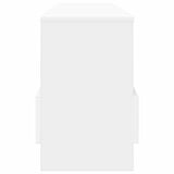 Magazine Rack White 102 x 30 x 45 cm 890960