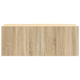 7 Piece TV Cabinet Set Sonoma Oak Engineered Wood 3114544