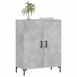 Sideboard Concrete Grey 69.5x34x90 cm Engineered Wood 827728