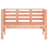 Garden Bench Natural Wood Solid Douglas wood 2-seater Durable 825140