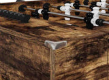 Foosball Table Smoked Oak 146.5 x 74 x 85 cm Engineered Wood 3378203