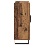 Sideboard Old Wood 69.5 x 34 x 90 cm Engineered Wood and Iron 881609
