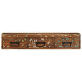 Wall-mounted TV Cabinet 100x30x19 cm Solid Wood Reclaimed 4017465