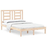 Bed Frame without Mattress 120x200 cm Solid Wood Pine 3104343