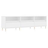TV Cabinet White 150x30x44.5 cm Engineered Wood 831268