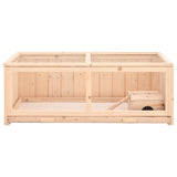 Hamster Cage 104x52x38 cm Solid Wood Fir 172383