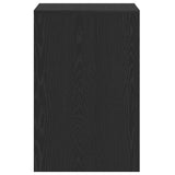 Desk Black Oak 101x50x76.5 cm Engineered Wood 862080