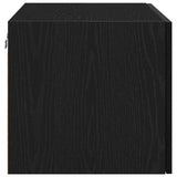 Wall Cabinet Black oak 70 x 42.5 x 40 cm Engineered Wood 869152