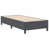 Box Spring Bed Dark Grey 80 x 200 cm Velvet 42006938