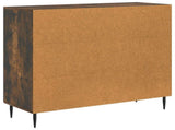 Sideboard Smoked Oak 89 x 34.5 x 80 cm Engineered Wood 894880