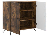 Sideboard Smoked Oak 66 x 34.5 x 90 cm Engineered Wood 895510