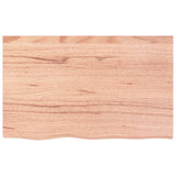 ZNTS Wall Shelf Light Brown 80x50x cm Treated Solid Wood Oak 363670