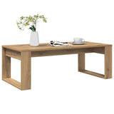 Coffee Table Artisan Oak 102x50x35 cm Engineered Wood 856681
