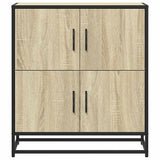 ZNTS Sideboard Sonoma Oak 68x35x76 cm Engineered Wood 848990