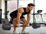 2-in-1 Dumbbell Set 40kg Black and Red Cement and Iron Sand 3442915