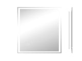 70 x 50cm LED Bathroom Mirror with Lights, Dimmable Makeup Mirror, Vanity Mirror with 3 Colour, T3398P328145