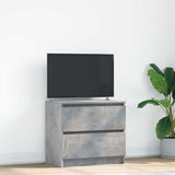 TV Cabinet Concrete Grey 60x35x54 cm Engineered Wood 861781