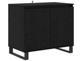 Sideboard Black Oak 60 x 35 x 70 cm Engineered Wood 882603