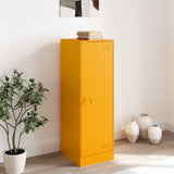 Sideboard Mustard Yellow 34.5x39x107 cm Steel 841706