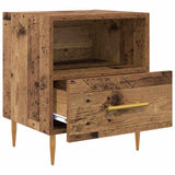 Bedside Table 2 pcs Old Wood 40 x 35 x 47.5 cm Engineered Wood 884068