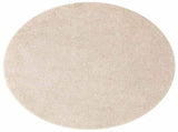 Anti-slip Shaggy Rug Cream 120 x 120 cm PP 4019788