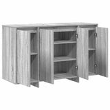 Sideboard Grey sonoma 120 x 41 x 75 cm Engineered wood 3333901