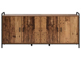 Sideboard Old Wood 135 x 33 x 81 cm Engineered Wood 3434081