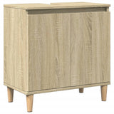 Sink Cabinet Sonoma Oak 58x33x60 cm Engineered Wood 847407