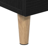 TV Cabinet Black Oak 150 x 30 x50 cm Engineered Wood 862797