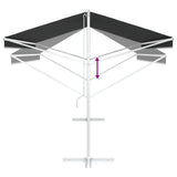 Free Standing Awning Anthracite 5 x 3 m Polyester 42033621