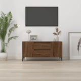 TV Cabinet Brown Oak 102x44.5x50 cm Engineered Wood 819611