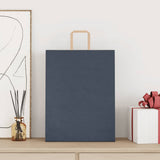 Paper Bags 250 pcs with Handles Blue 32x12x42 cm 4101928